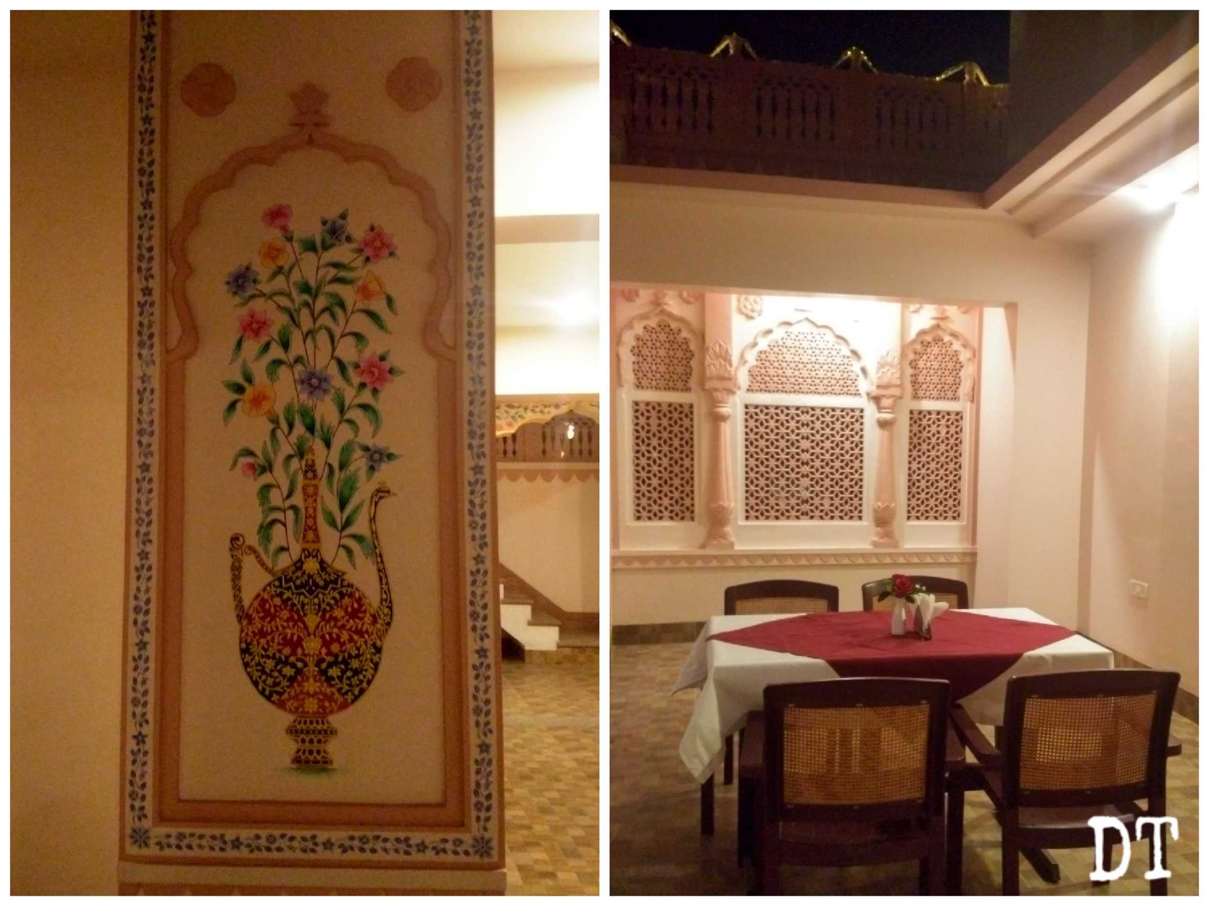 DINING AREA OF THE HOTEL