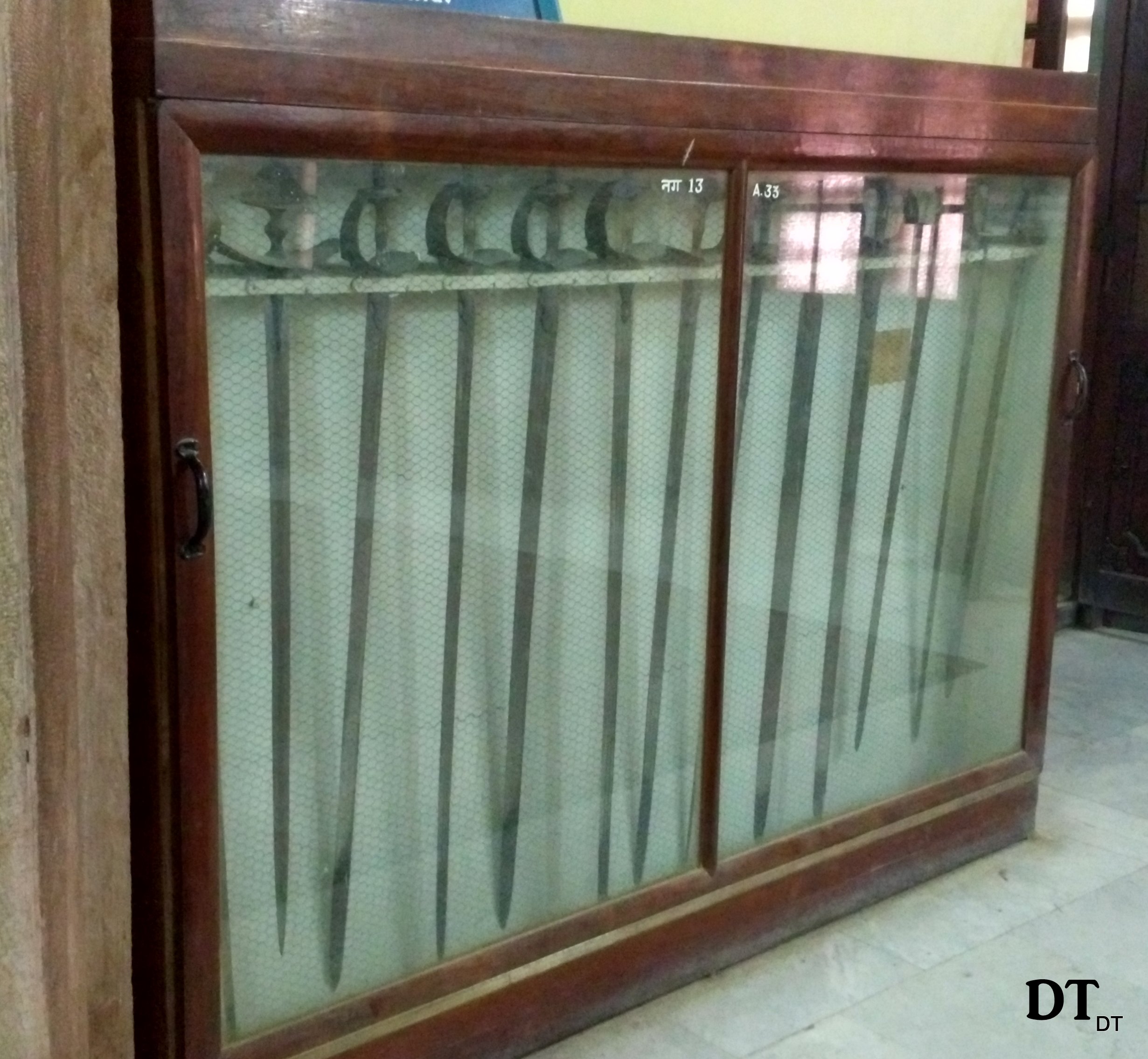SWORDS AND WEAPONS IN MUSEUM