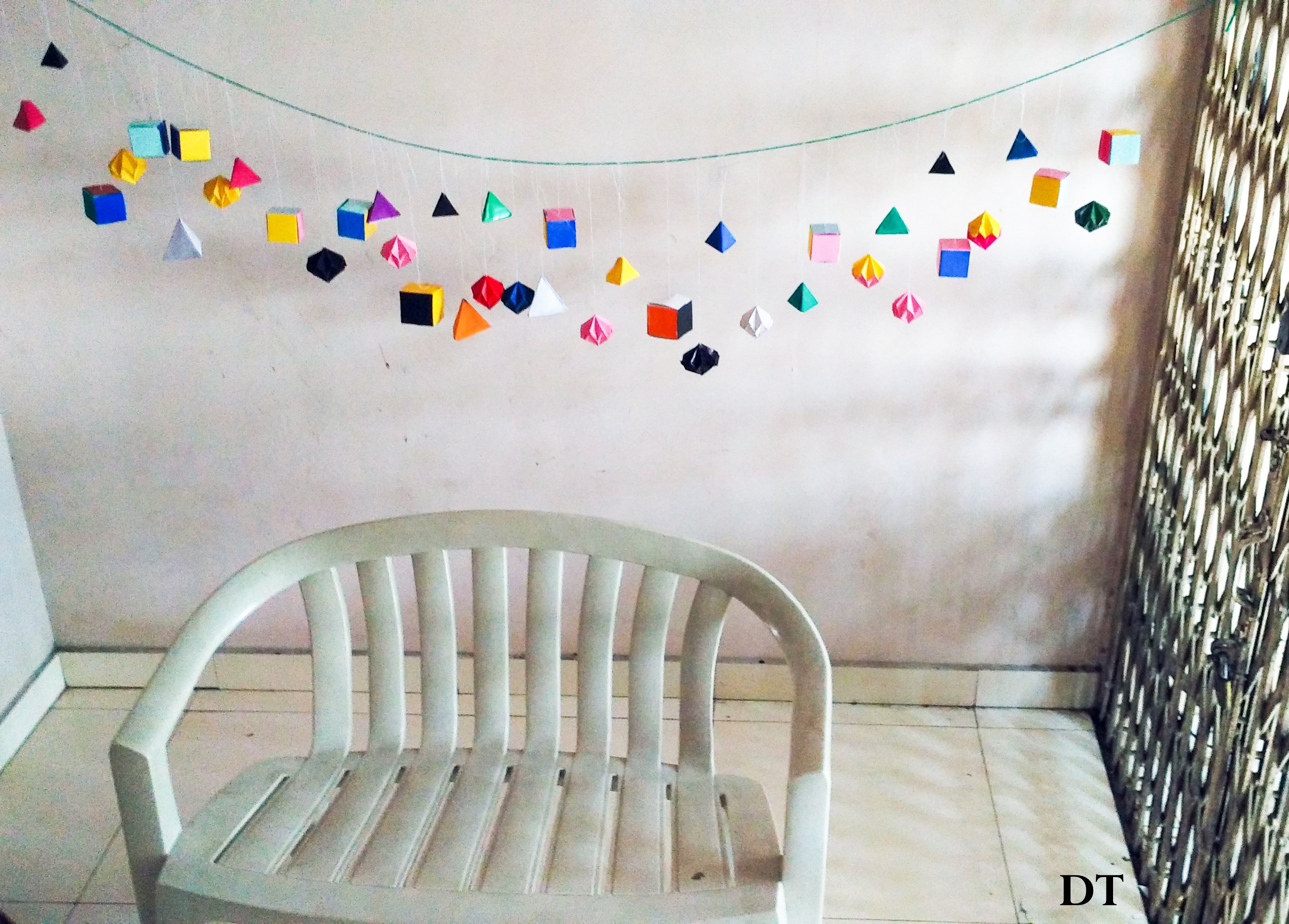 wall hangings using paper