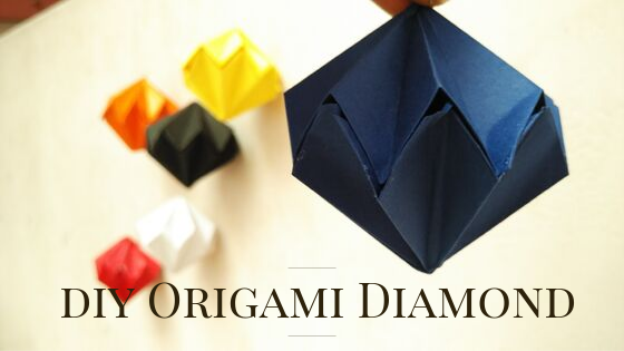 How to make an origami Diamond?