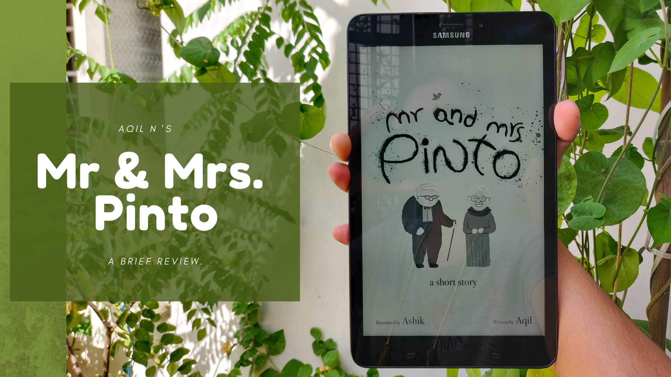 Mr & Mrs Pinto by Aqil N | A brief review